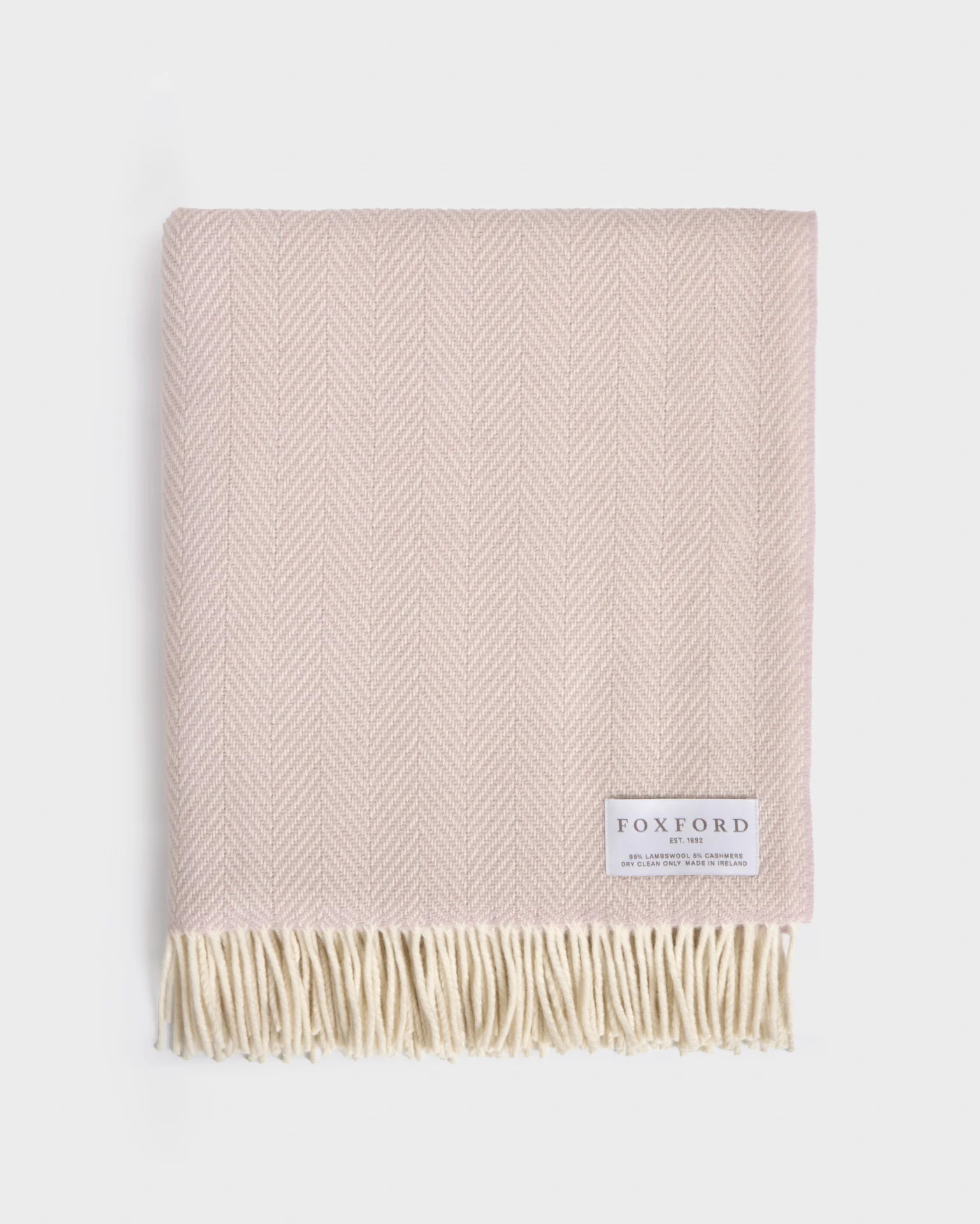 Foxford Molly Cashmere and Lambswool Throw - Image 3
