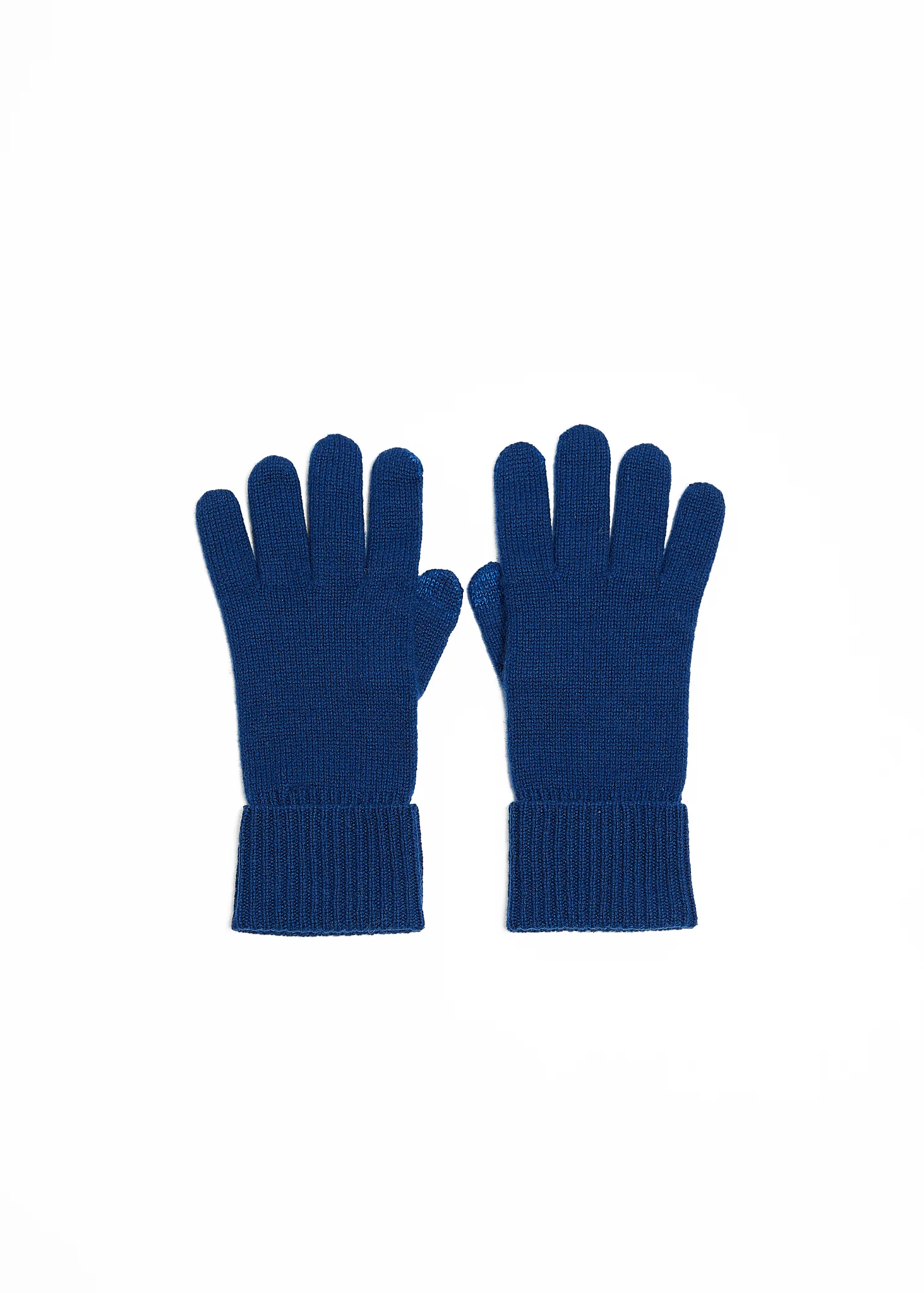 Foxford Navy Cashmere Gloves - Image 2