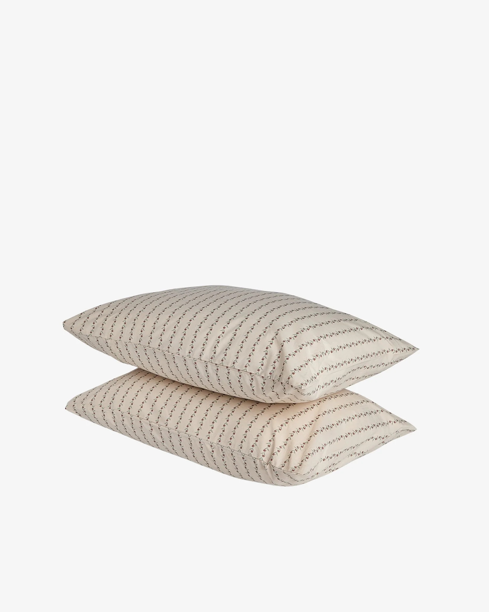 Foxford Rose Stripe Pillowcase Set