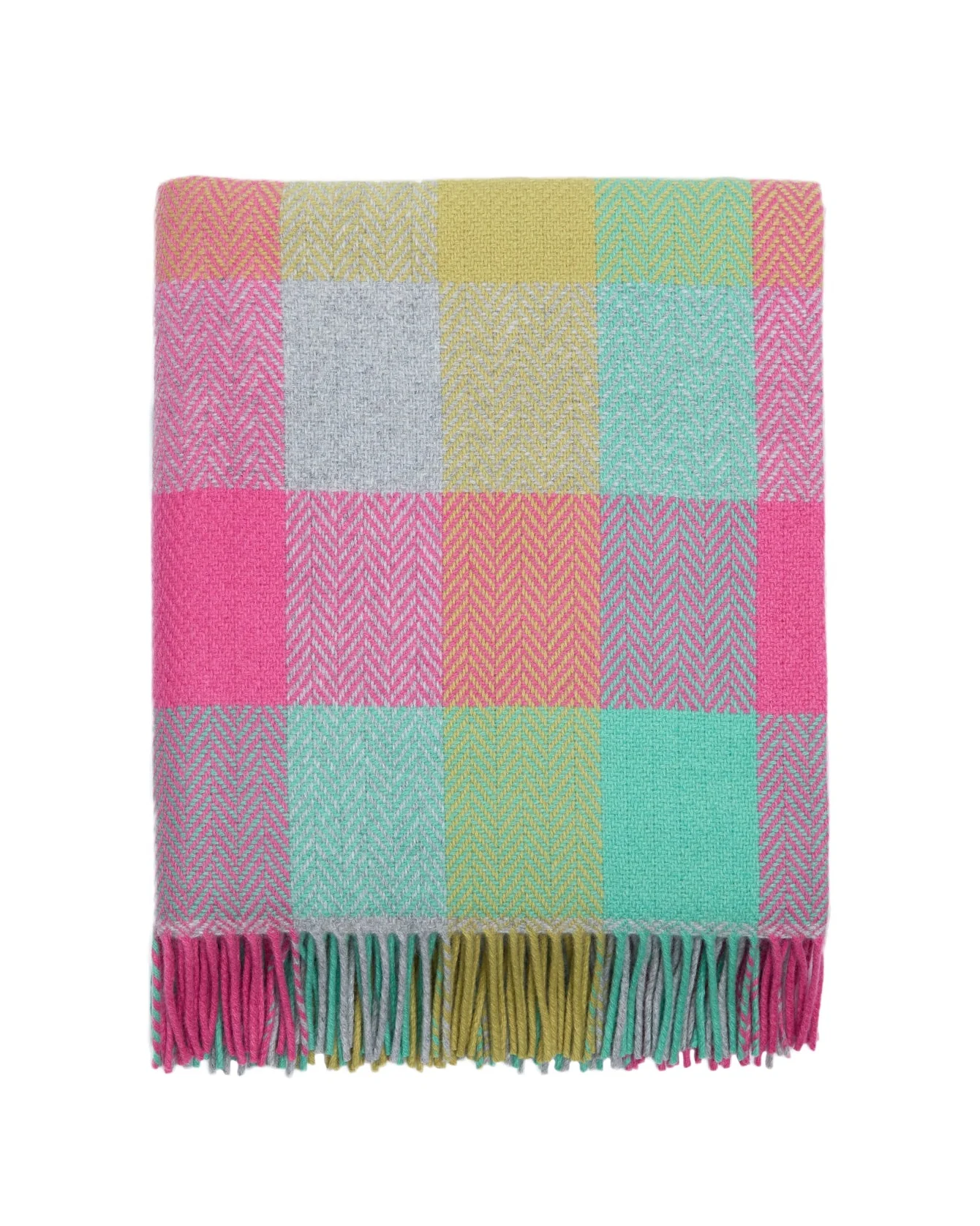 Foxford Skellig Cashmere and Lambswool Throw - Image 3