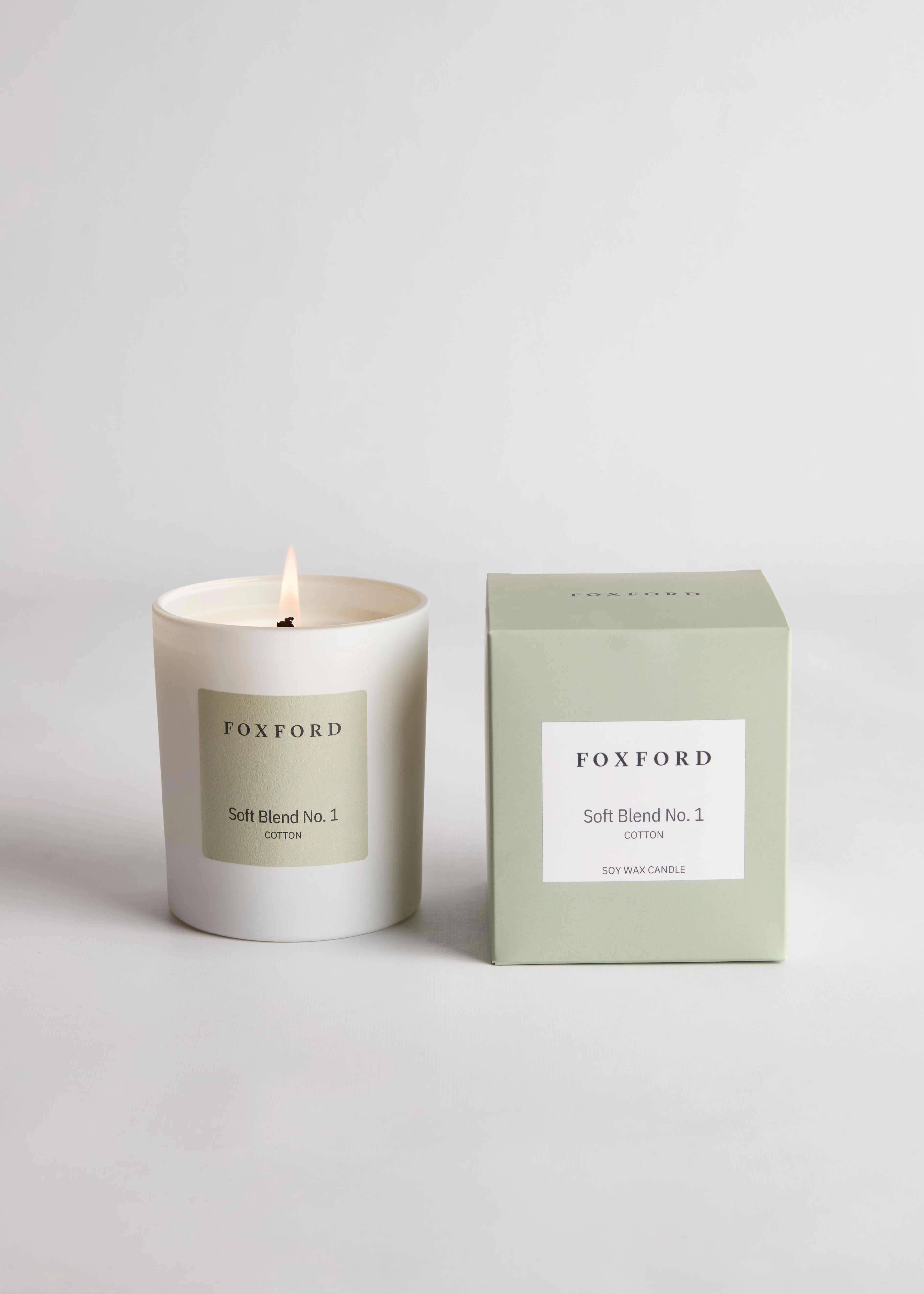 Foxford Soft Blend No. 1 Cotton Candle - Image 2