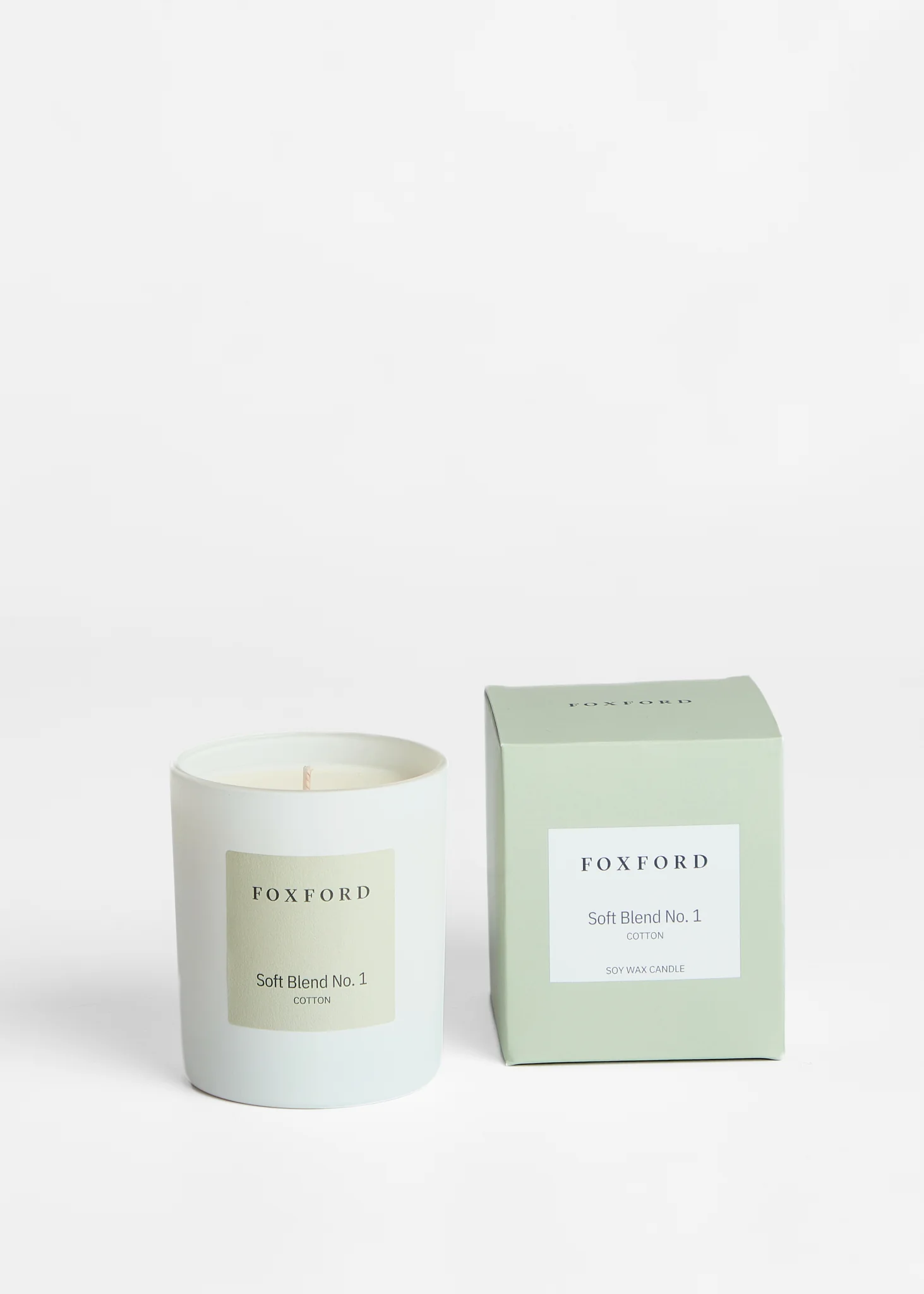 Foxford Soft Blend No. 1 Cotton Candle - Image 4