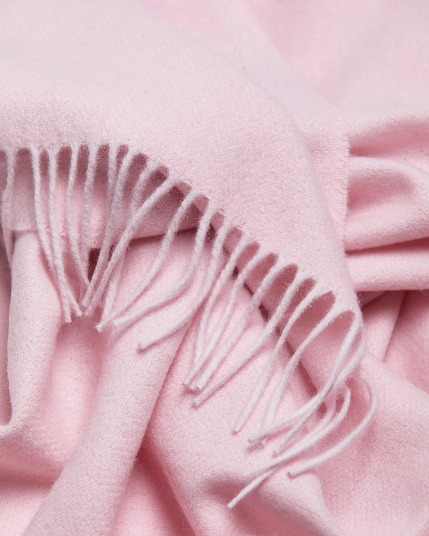Foxford Solid Petal Lambswool Scarf - Image 2