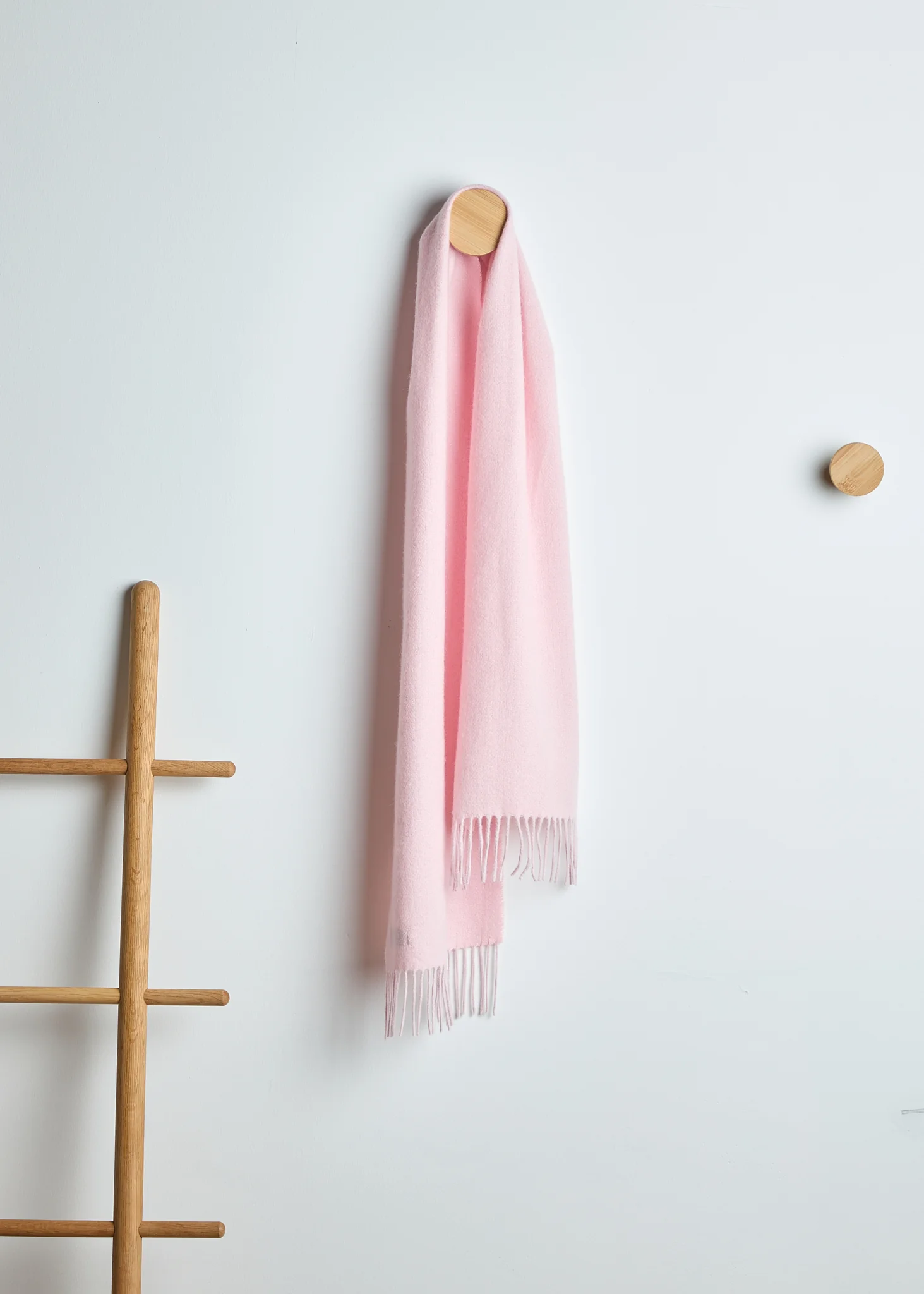 Foxford Solid Petal Lambswool Scarf - Image 3