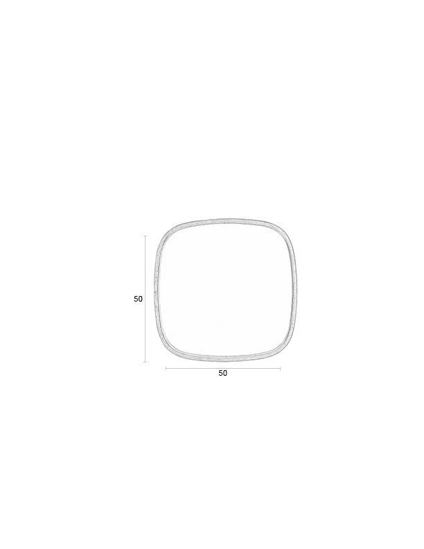 Foxford Vintage Mirror Square - Image 5