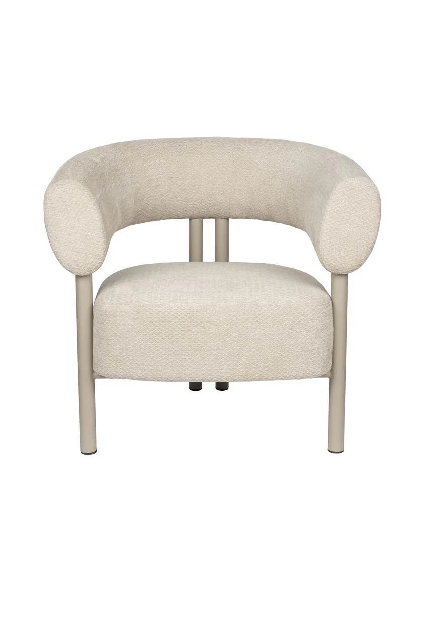 Heels Lounge Chair Beige - Image 2