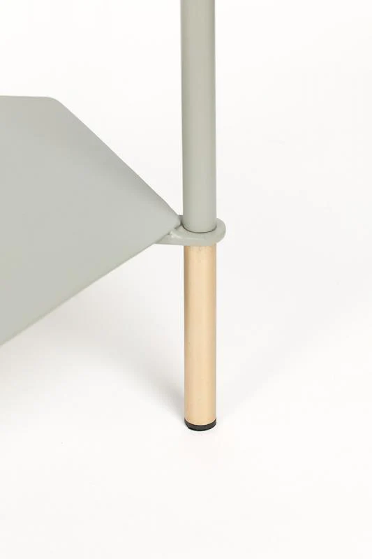 Honeycomb Side Table Grey - Image 5