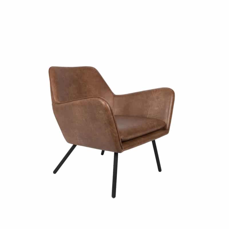 Bon Brown Lounge Chair - Image 3
