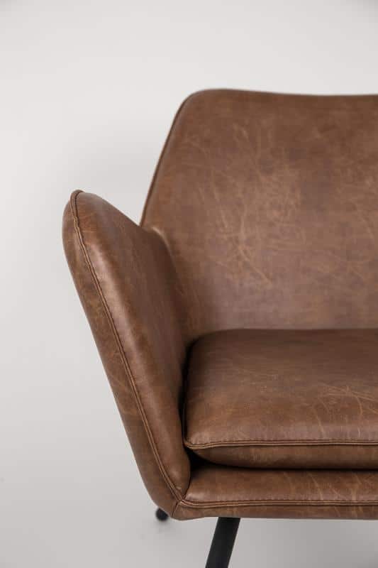 Bon Brown Lounge Chair - Image 5