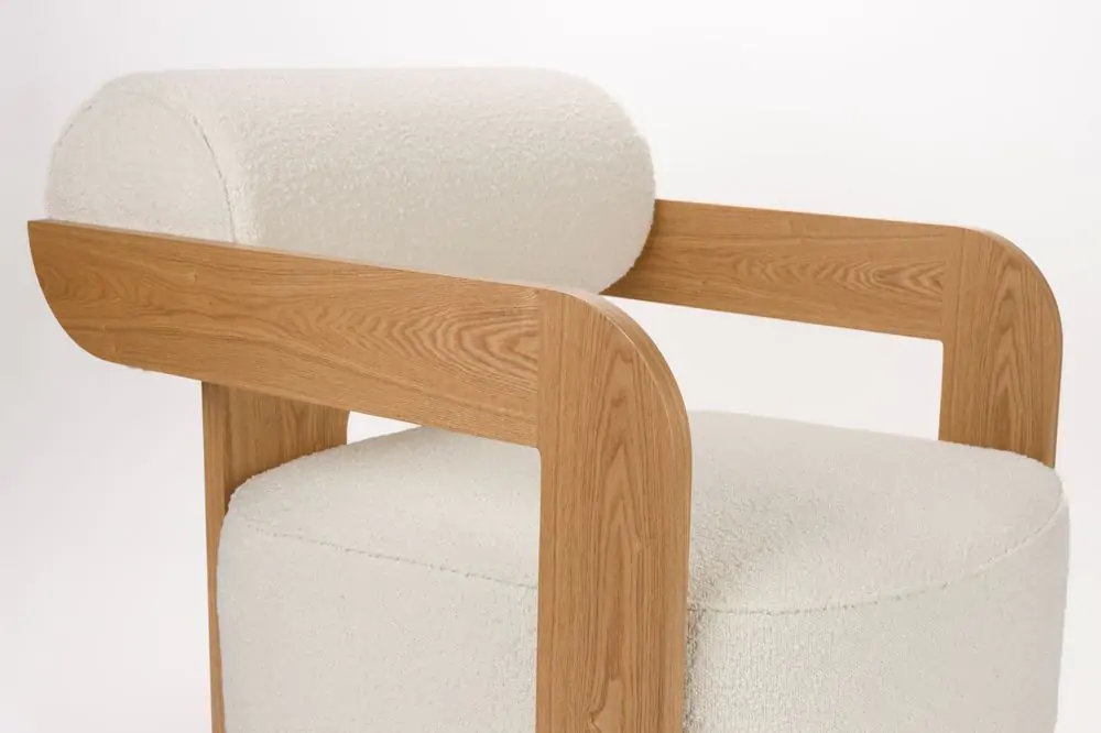 Lounge Chair Oolong Beige - Image 7