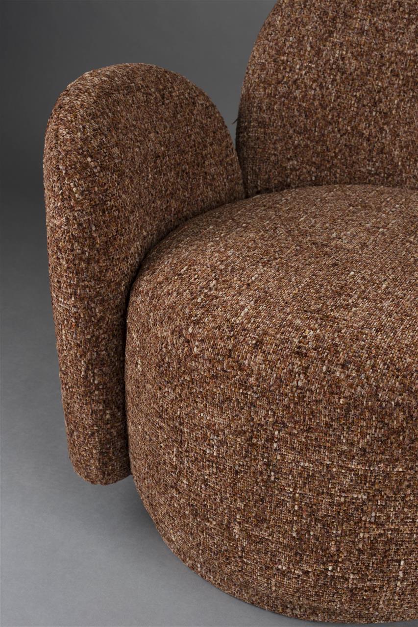 Lounge Chair Rose Bordeaux Red - Image 10