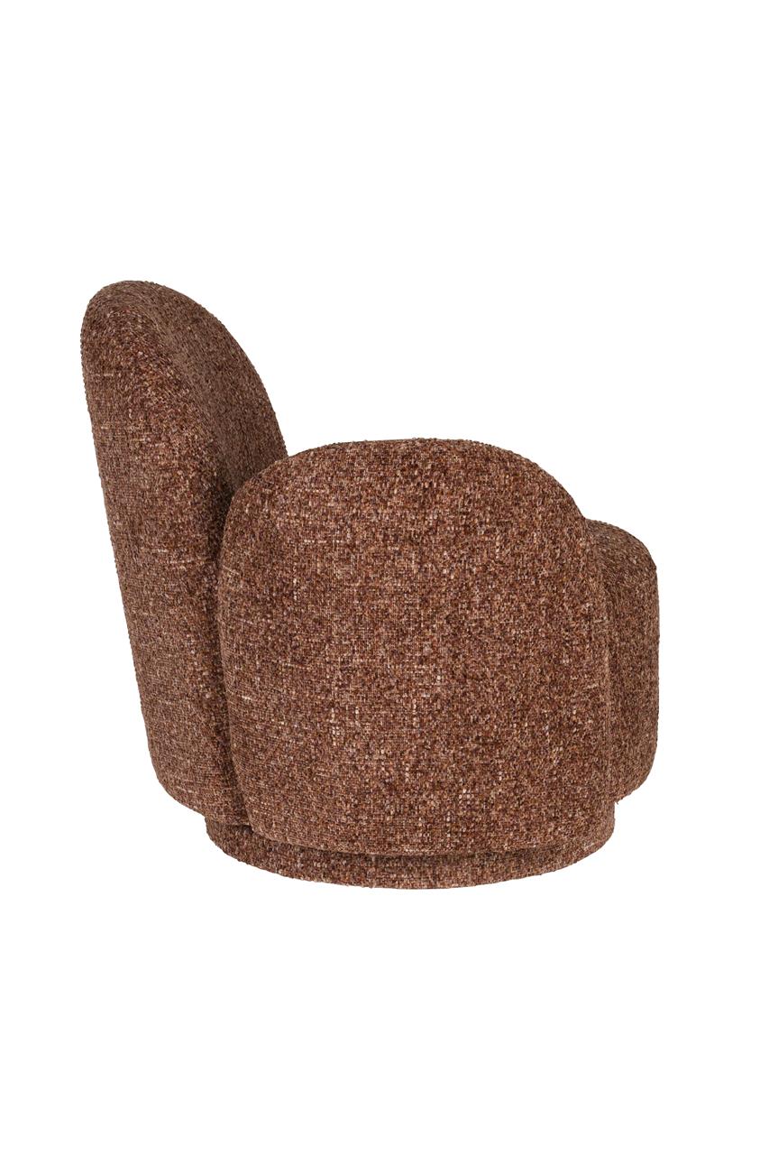Lounge Chair Rose Bordeaux Red - Image 5