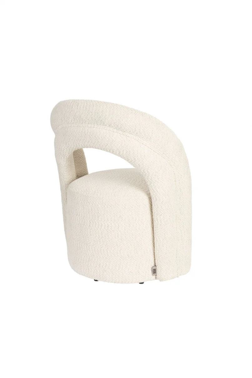 Lounge Chair Seina Swivel Beige - Image 5