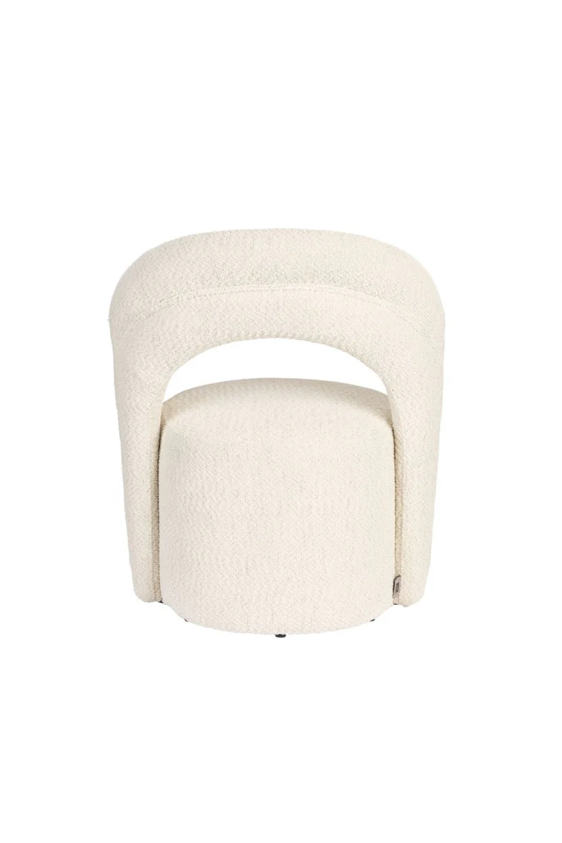 Lounge Chair Seina Swivel Beige - Image 6