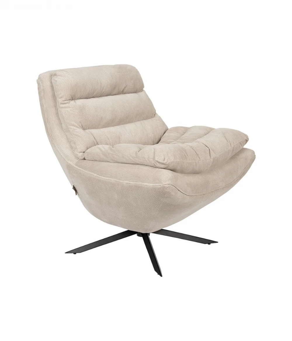 Vince Lounge Chair Beige - Image 3