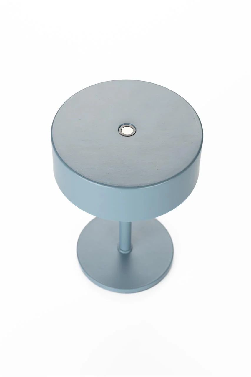 Mini Table Lamp Vintage Indigo - Image 3