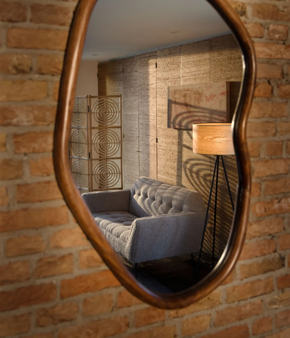 Mirror Ashley Walnut - Image 2
