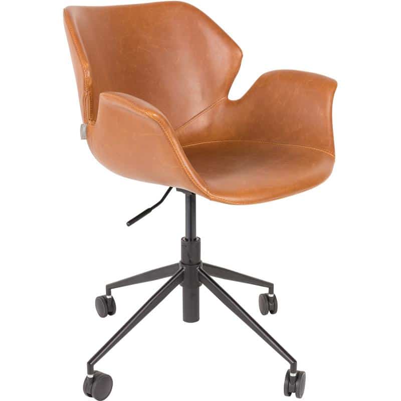 Nikki Brown Office Chair - Image 2