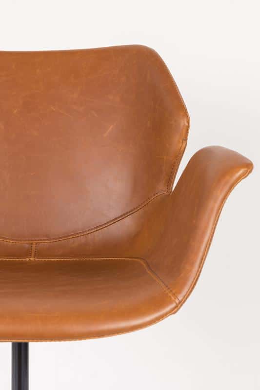 Nikki Brown Office Chair - Image 4