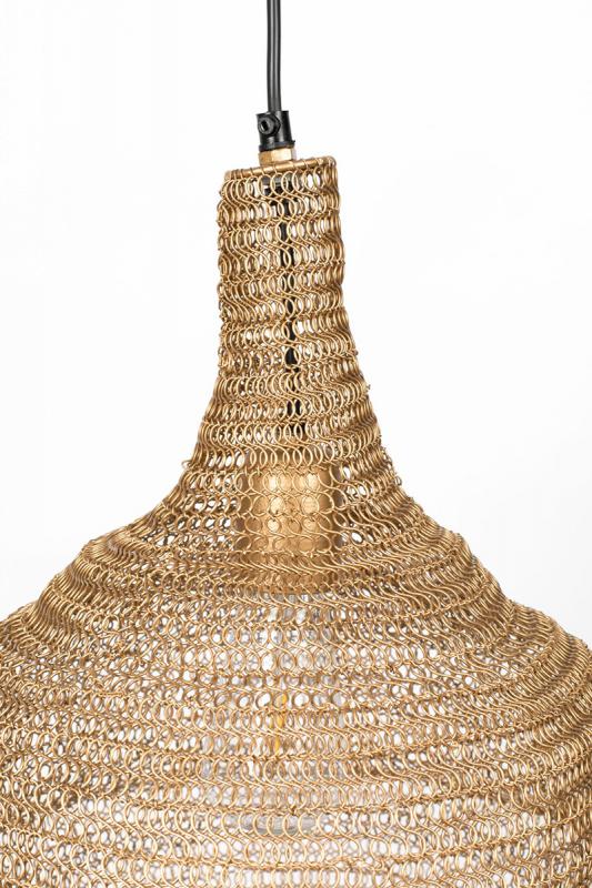 Lena Brass Medium Pendant - Image 5