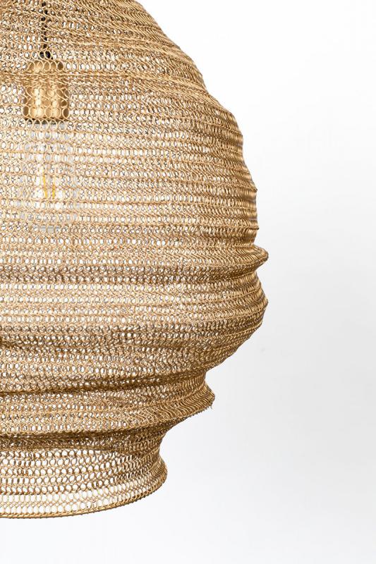 Lena Brass Medium Pendant - Image 6