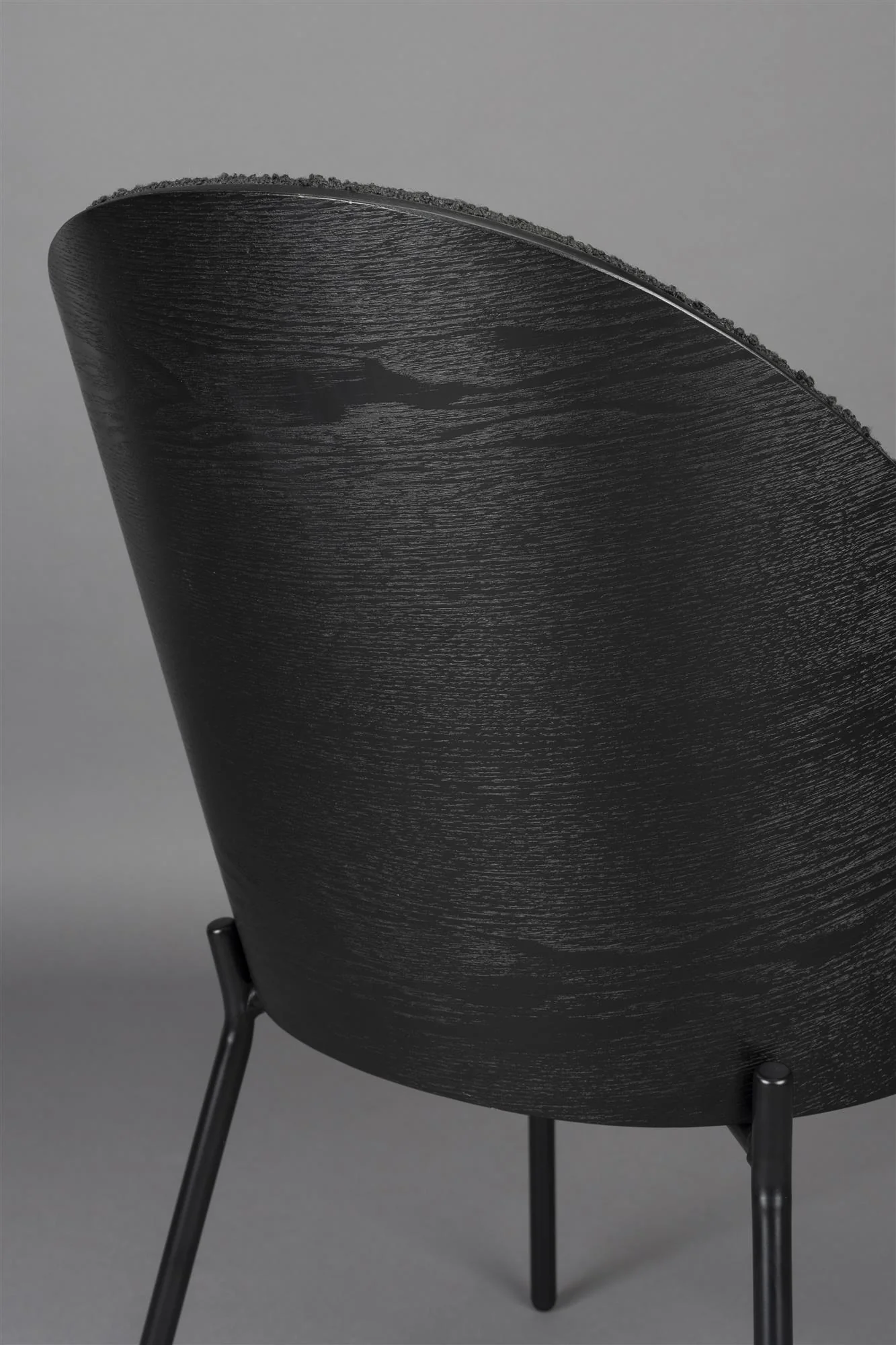 Rodin Chair Bouclé Black - Image 9
