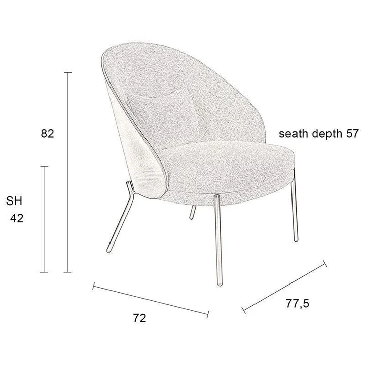 Rodin Lounge Chair - Image 7