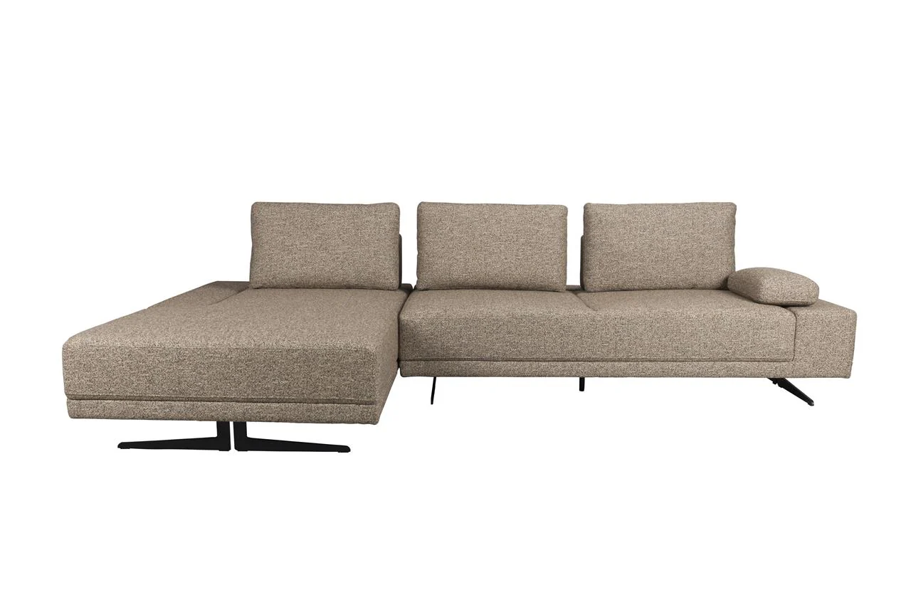Shelly Sofa Cinnamon Left Chaise Longue - Image 2