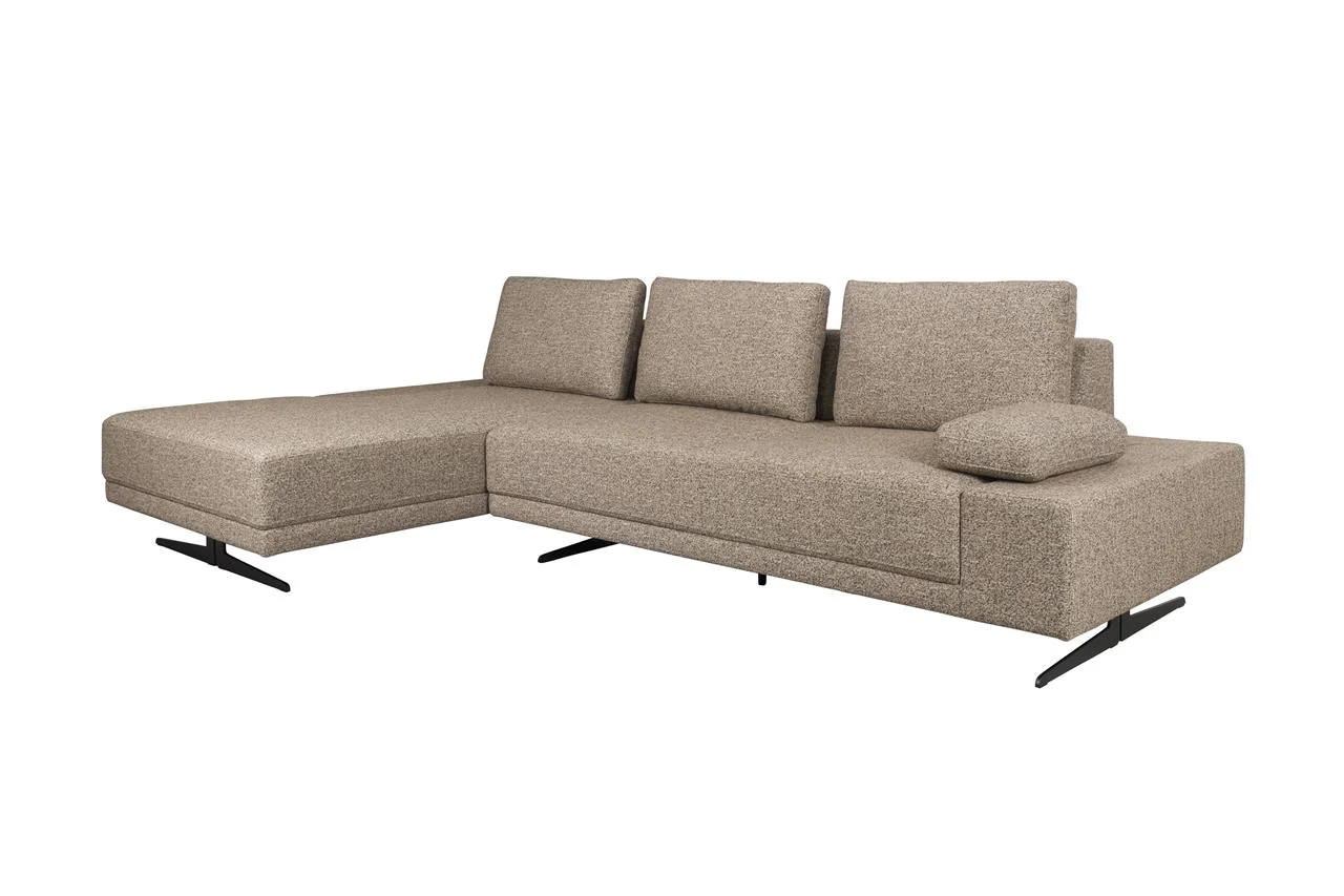Shelly Sofa Cinnamon Left Chaise Longue - Image 3