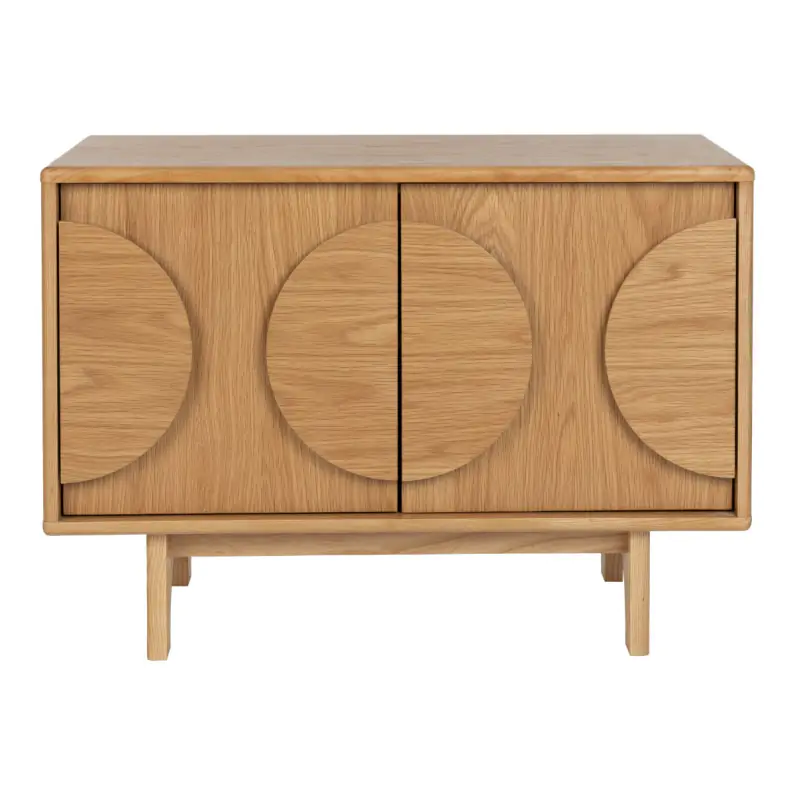 Sideboard Groove 2 Doors Natural Oak