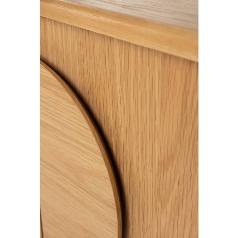 Sideboard Groove 2 Doors Natural Oak - Image 5