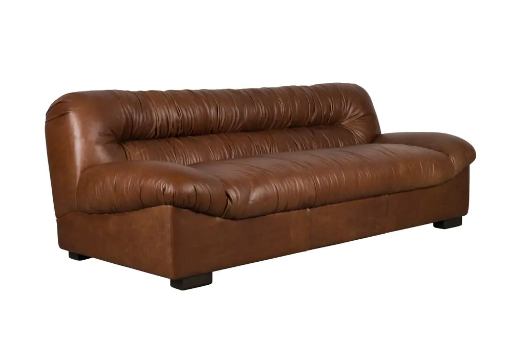 Sofa Douglas Wax Leather Chocolate