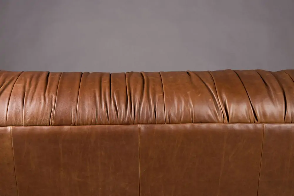 Sofa Douglas Wax Leather Chocolate - Image 6