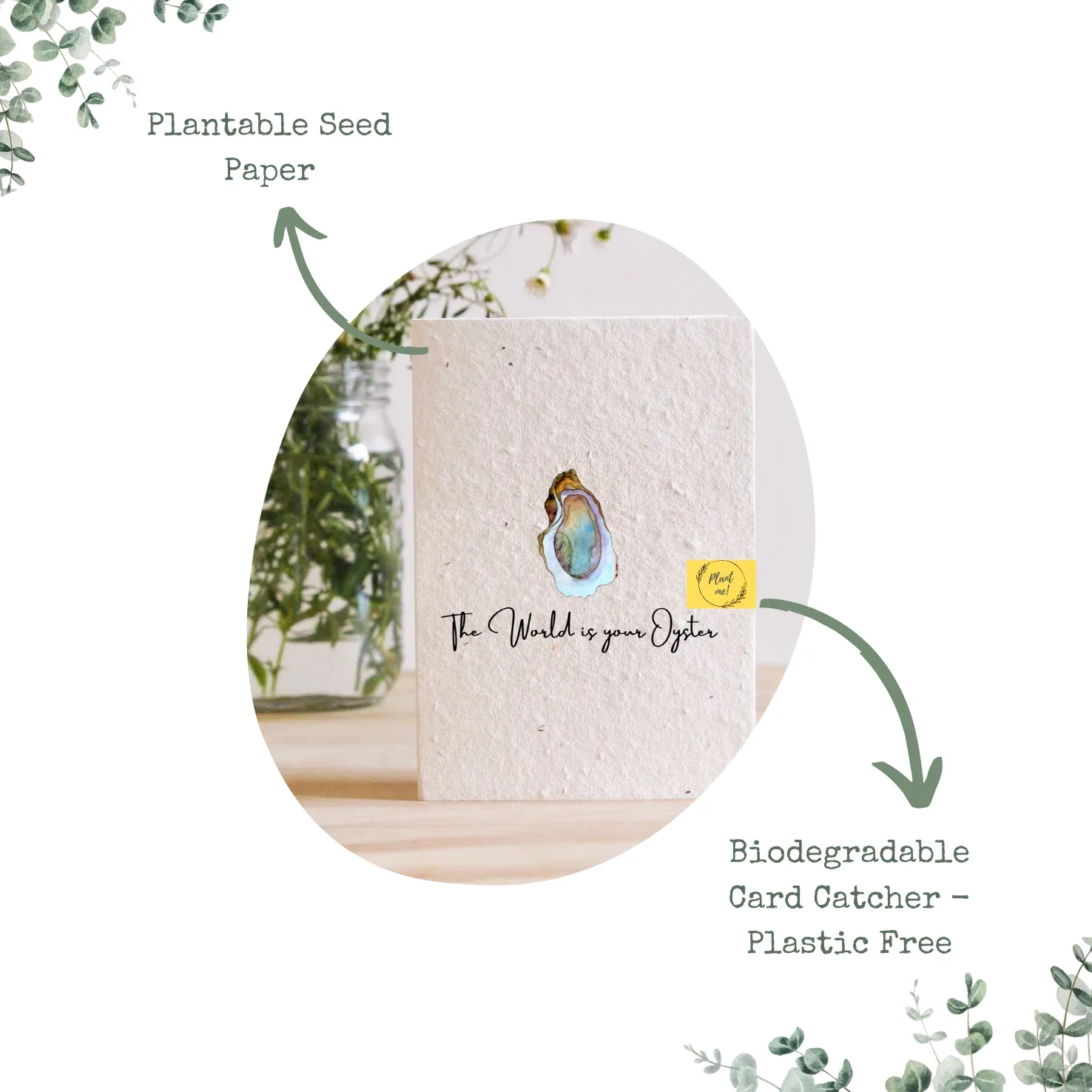 Happy St. Patrick's Day Plantable Seed Card - Image 3