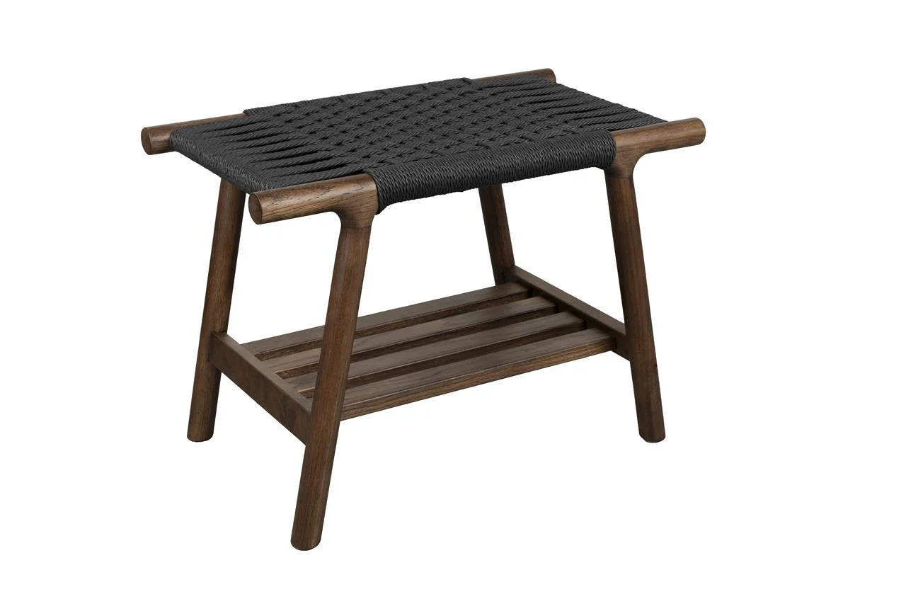 Stool Kintaro Walnut - Image 3