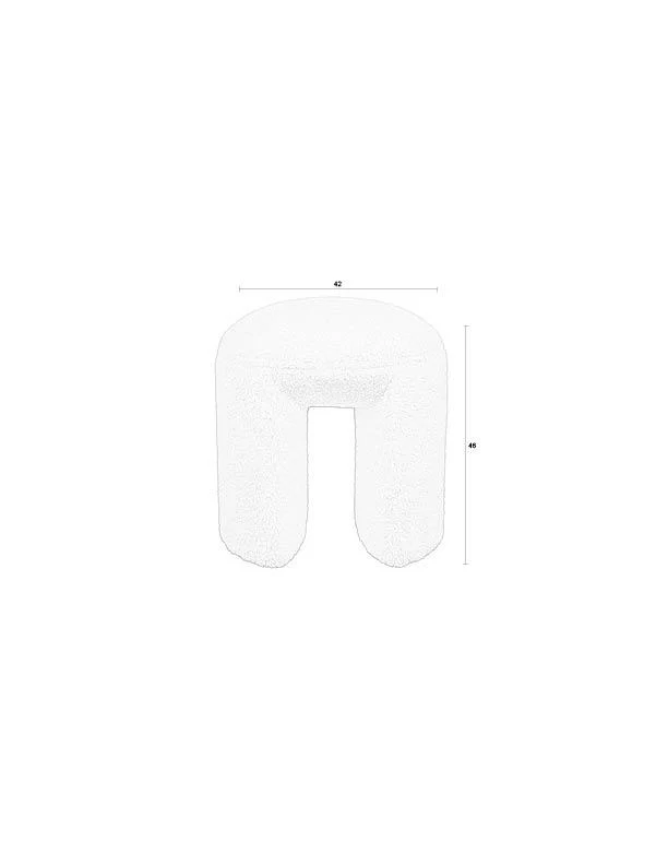 Stool Noxx Beige - Image 7