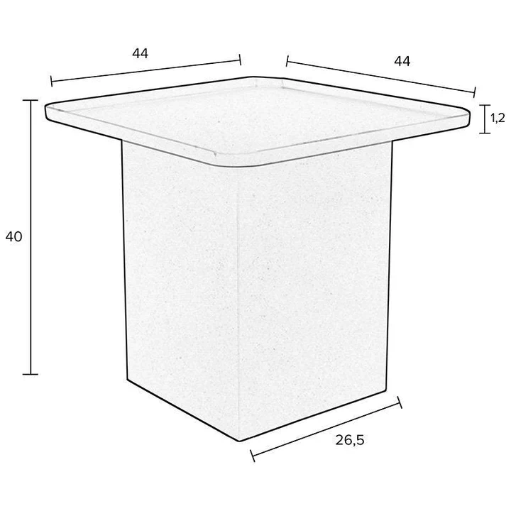 Sverre Side Table - Green - Image 3