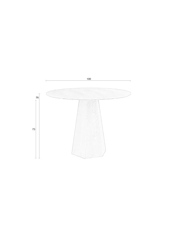 Table Pilar Brown Rice - Image 8