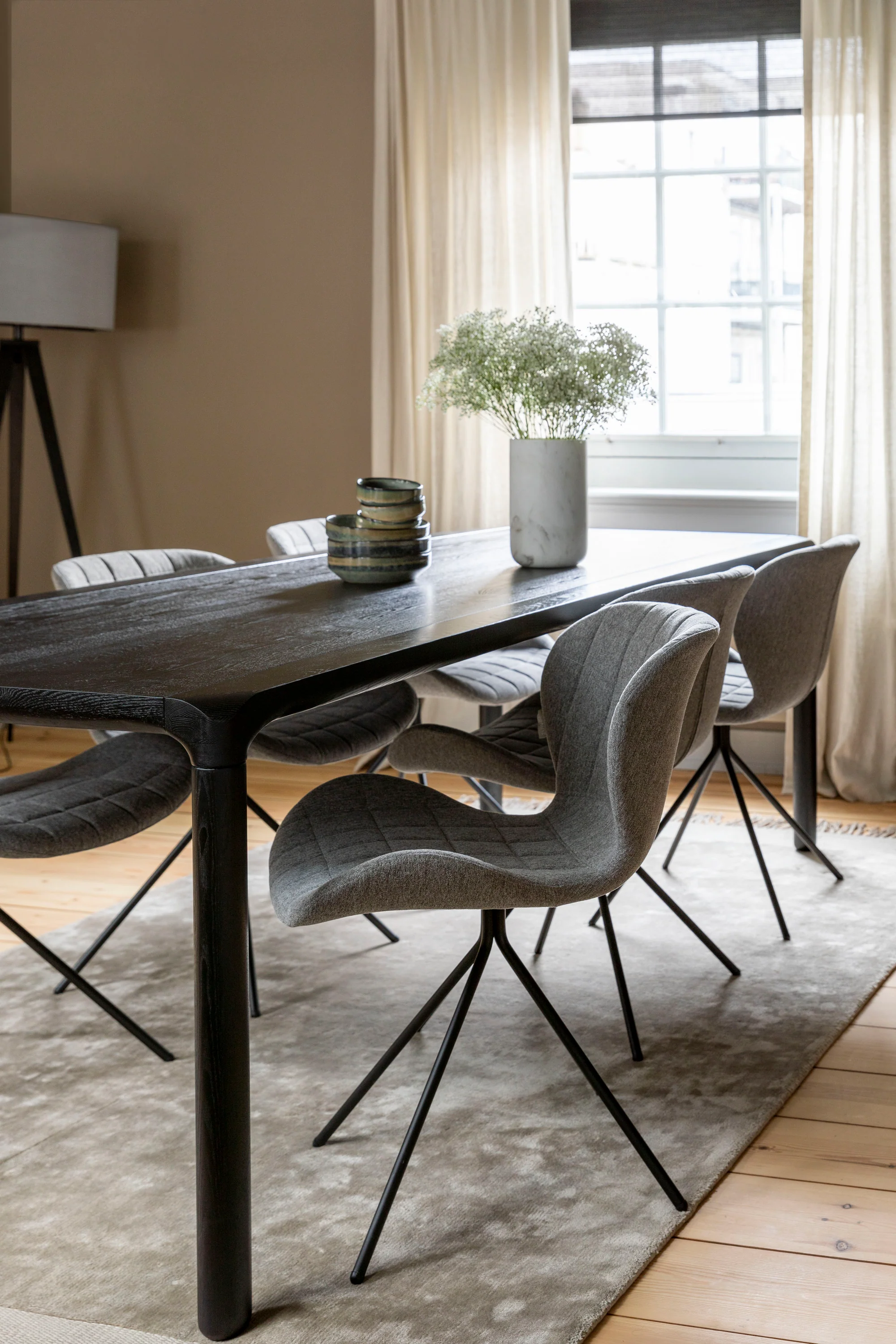 Table Storm 180x90 Black