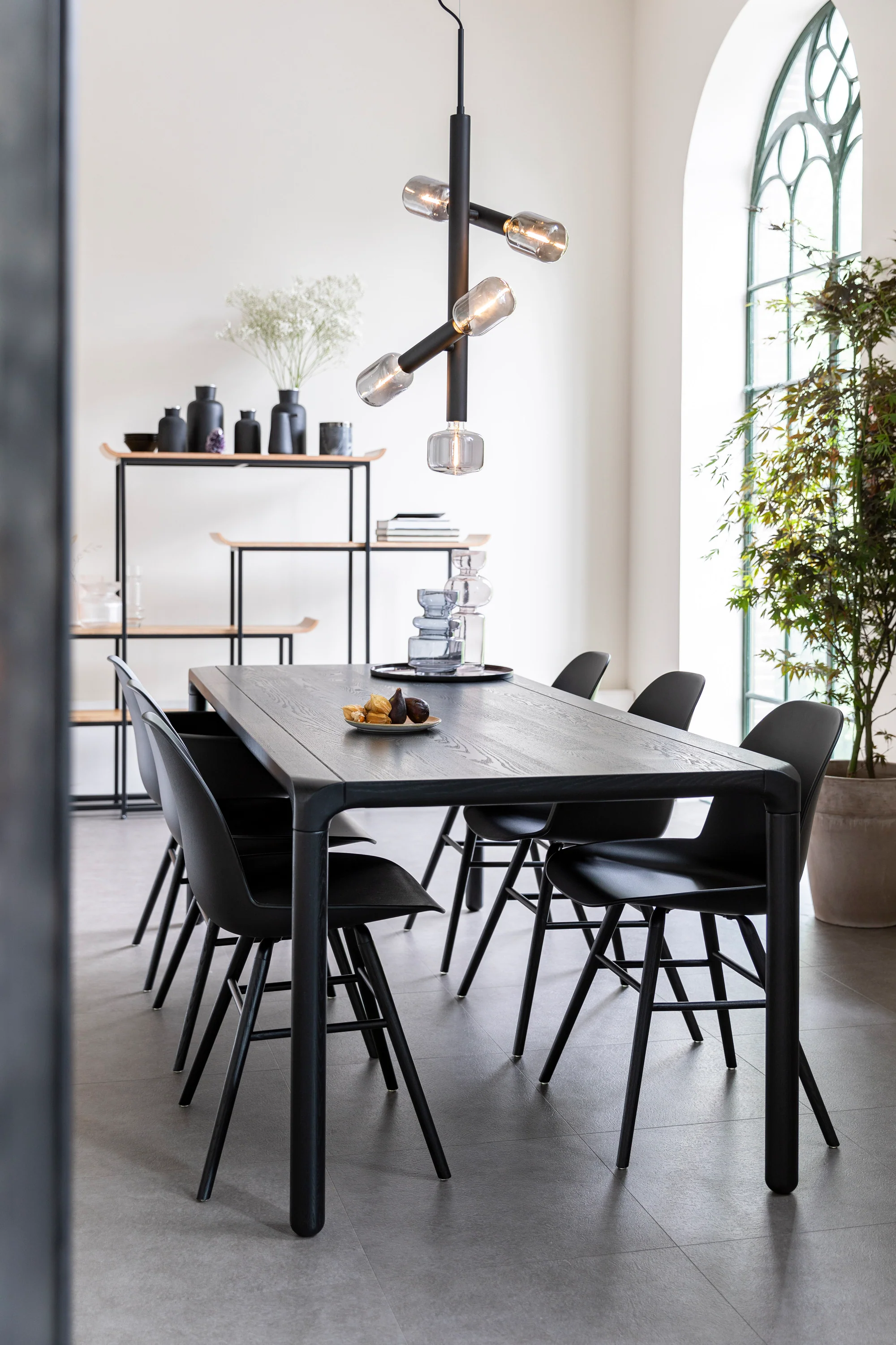 Table Storm 220x90 Black