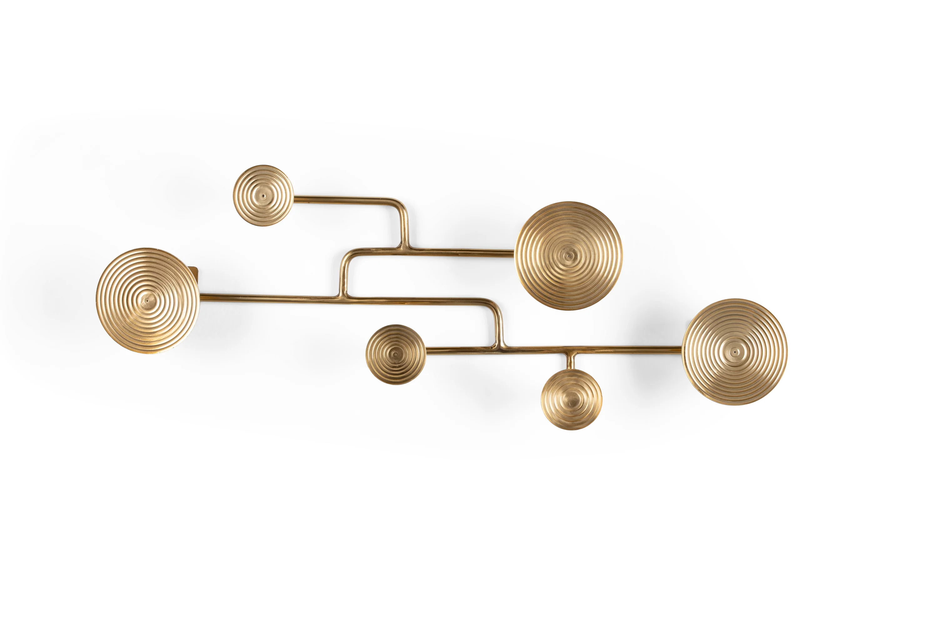 Wall Coat Rack Hypnotising Brass - Image 2