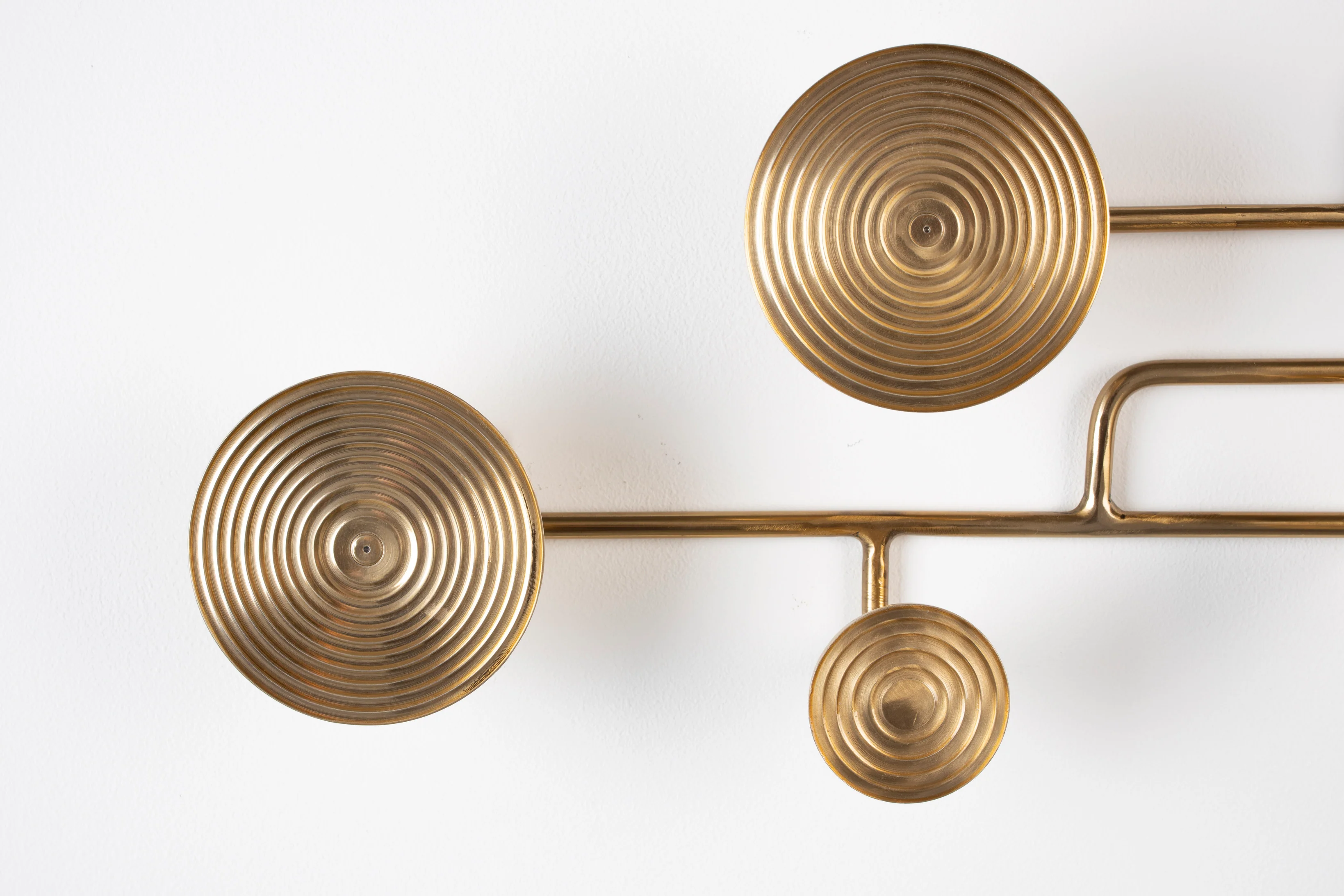 Wall Coat Rack Hypnotising Brass - Image 3