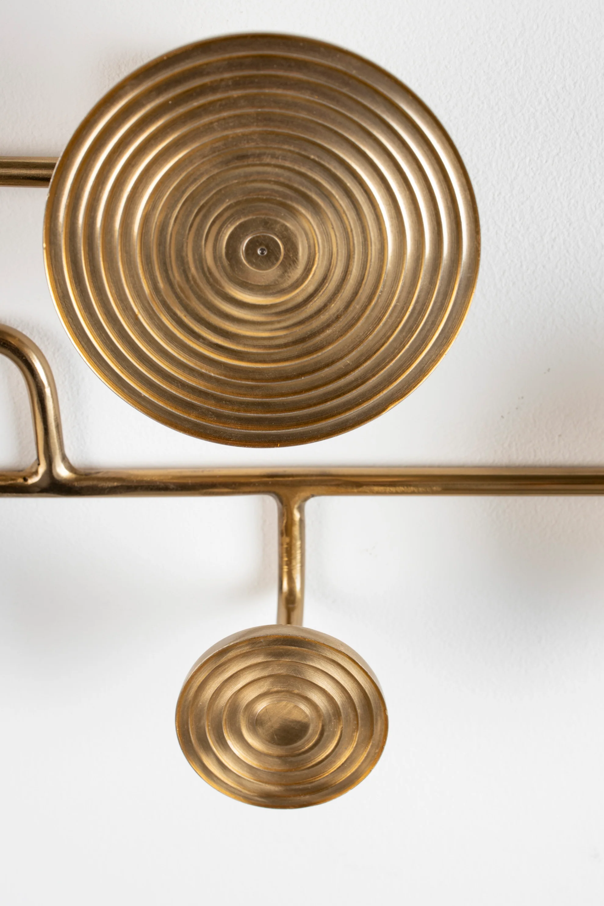 Wall Coat Rack Hypnotising Brass - Image 4