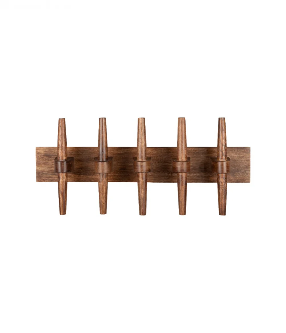 Wall Coat Rack Jakub Walnut - Image 2